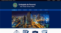 Desktop Screenshot of embassyofpanama.se